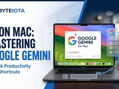 Google Gemini native Mac app with keyboard shortcuts and screen sharing features