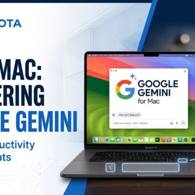 Google Gemini native Mac app with keyboard shortcuts and screen sharing features