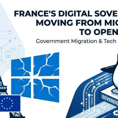 France government Linux migration illustration