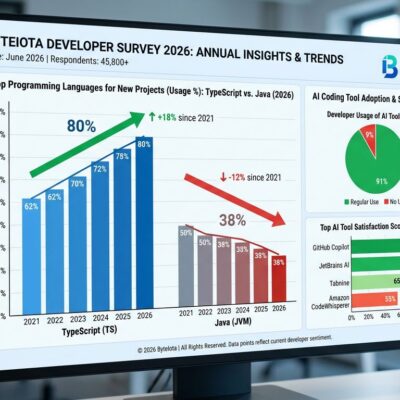 Developer survey data visualization