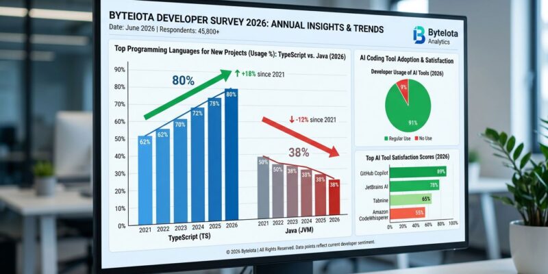 Developer survey data visualization