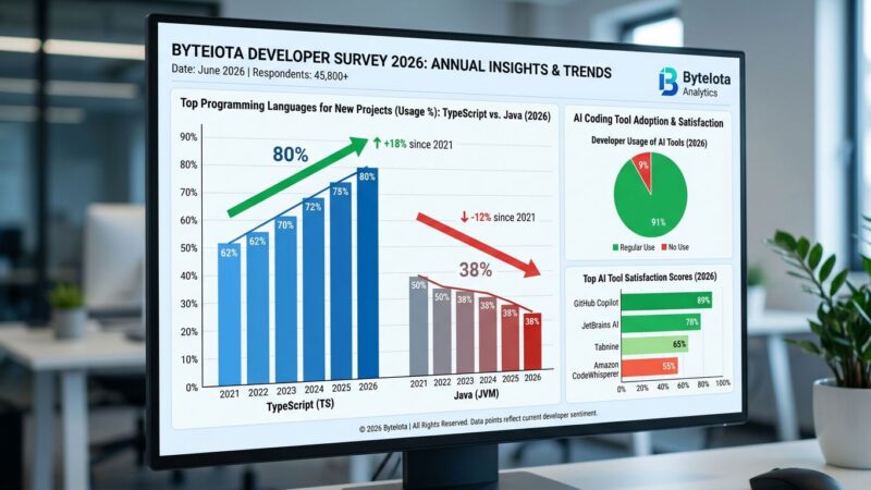 Developer survey data visualization