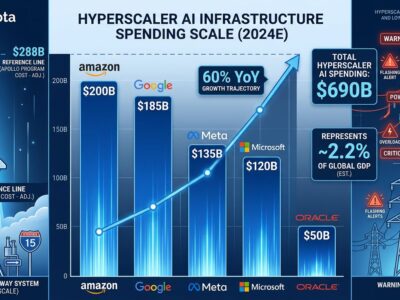 Data visualization showing hyperscaler spending