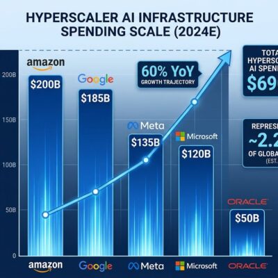 Data visualization showing hyperscaler spending