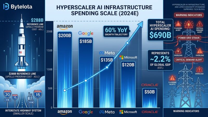 Data visualization showing hyperscaler spending