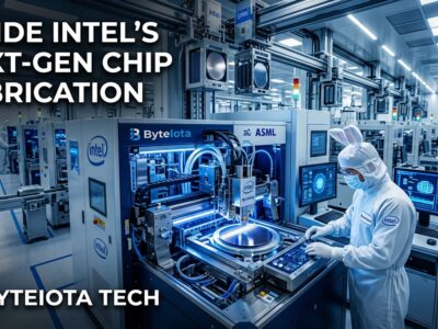 Intel semiconductor manufacturing facility Fab 34 Ireland