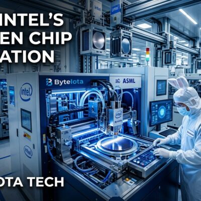 Intel semiconductor manufacturing facility Fab 34 Ireland