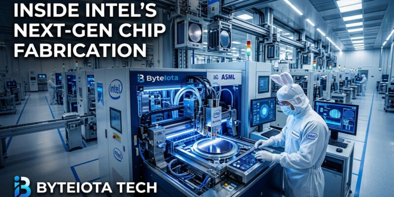 Intel semiconductor manufacturing facility Fab 34 Ireland