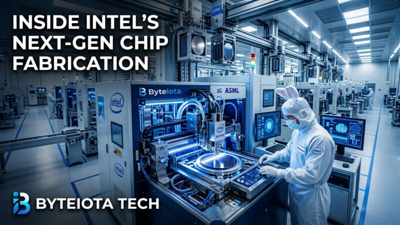 Intel semiconductor manufacturing facility Fab 34 Ireland