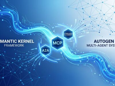 Microsoft Agent Framework 1.0 convergence visualization