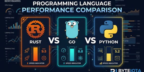 Python Vs Rust Code Speed Comparison Programming Language Benchmarks 2026: Rust vs Go vs Python | byteiota