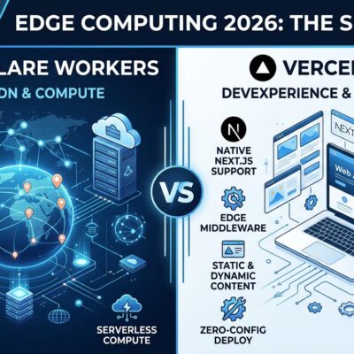 Featured image for Edge Computing 2026: Cloudflare Workers vs Vercel Edge
