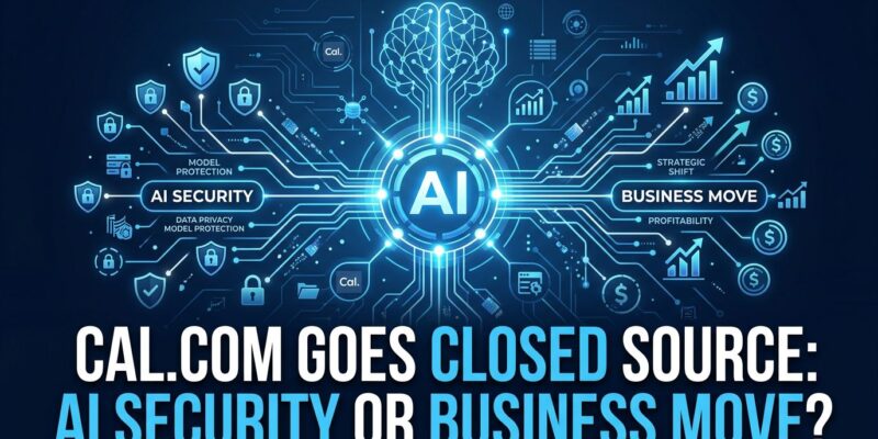 Featured image for Cal.com Goes Closed Source: AI Security or Business Move?