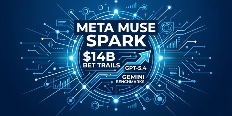 Featured image for Meta Muse Spark: $14B Bet Trails GPT-5.4, Gemini Benchmarks