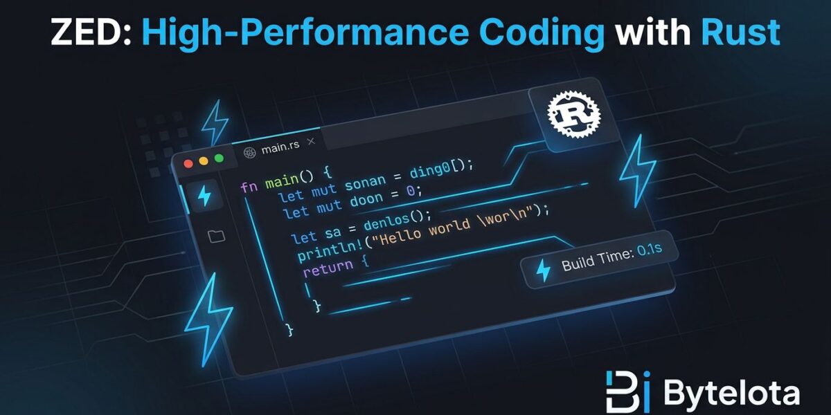 Zed 1.0: Rust Editor Reaches Milestone with 10x Speed Boost | byteiota