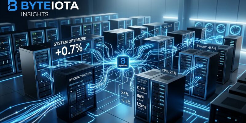 AlphaEvolve AI coding agent data center optimization visualization