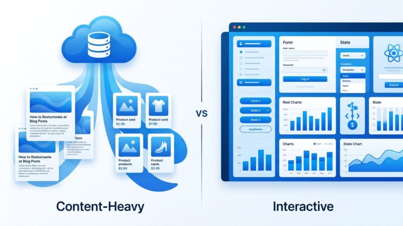 React Server Components architectural decision