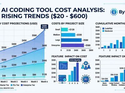 Data visualization showing AI coding tools cost analysis