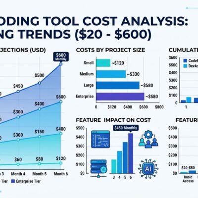 Data visualization showing AI coding tools cost analysis