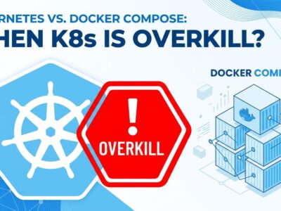 Kubernetes overkill vs Docker Compose comparison illustration