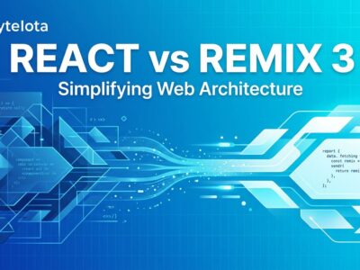 Abstract visualization of Remix 3 framework architecture