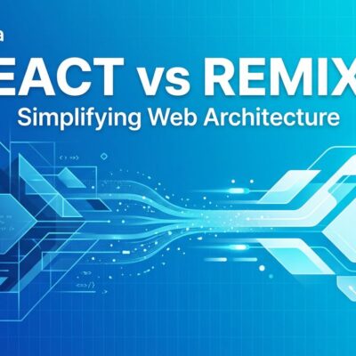 Abstract visualization of Remix 3 framework architecture