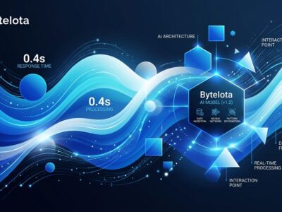 Mira Murati Thinking Machines real-time AI interaction model concept with 0.4-second latency visualization beating OpenAI GPT-Realtime performance benchmarks