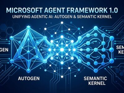 Microsoft Agent Framework 1.0 merging AutoGen and Semantic Kernel into a unified multi-agent SDK
