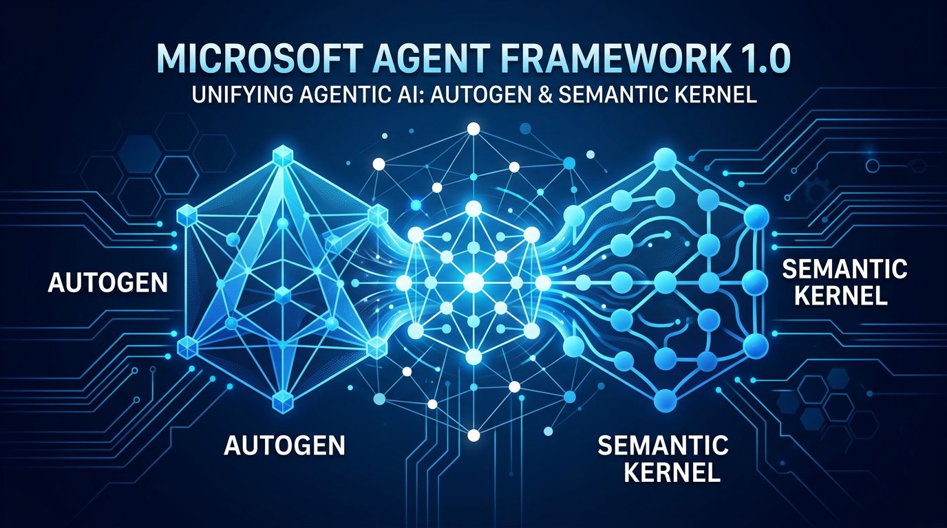 Microsoft Agent Framework 1.0: AutoGen Meets Semantic Kernel | byteiota