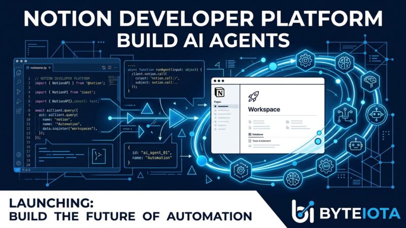 Notion Developer Platform showing Workers runtime and External Agents API with Claude and Codex integration