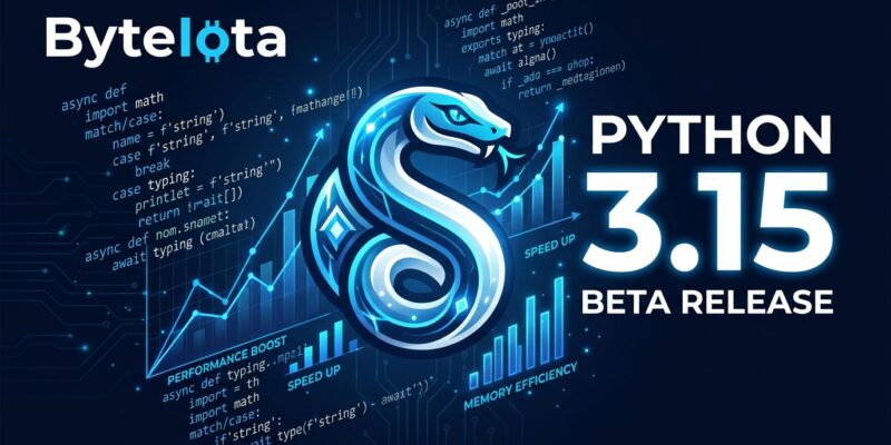 Python 3.15 beta 1 release - lazy imports, JIT improvements, and UTF-8 default encoding