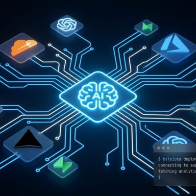 AI agent connecting to multiple cloud service providers via Stripe Projects protocol