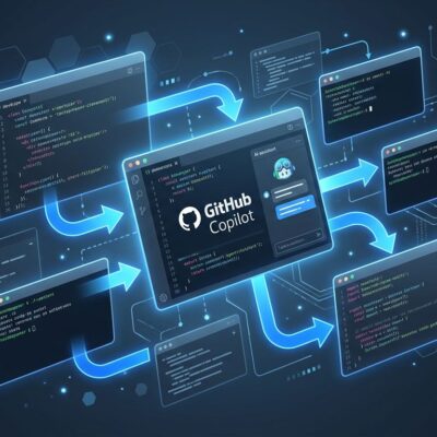 GitHub Copilot desktop app showing parallel agent sessions with isolated git worktrees and inbox interface