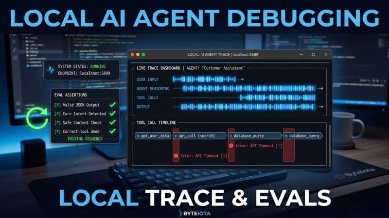 Raindrop Workshop local agent debugging dashboard at localhost:5899 with live token trace and eval loop