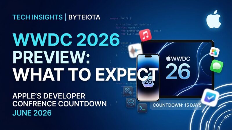 WWDC 2026 developer conference preview - iOS 27, Swift 6.3, Siri 2.0 APIs