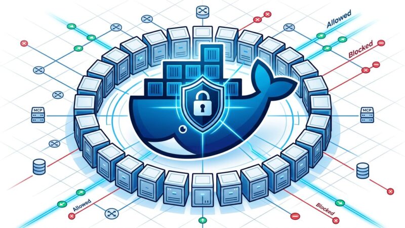 Docker AI Governance microVM container isolation with MCP Gateway security enforcement layers