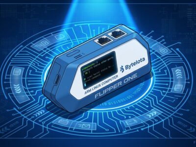 Flipper One pocket-sized ARM Linux computer with dual Ethernet ports and security research capabilities