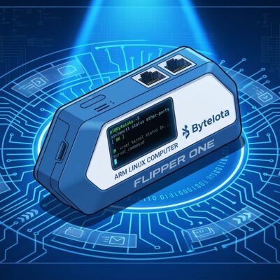 Flipper One pocket-sized ARM Linux computer with dual Ethernet ports and security research capabilities
