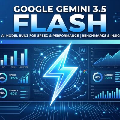Gemini 3.5 Flash model outperforming Gemini 3.1 Pro on agentic benchmarks - speed and benchmark comparison chart
