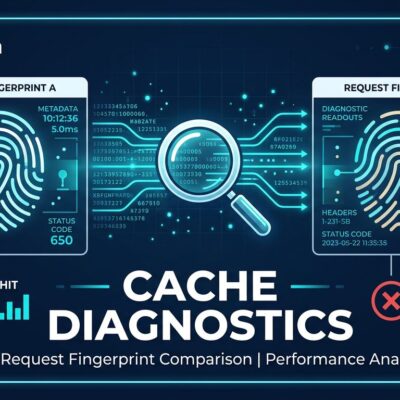 Illustration of Claude API cache diagnostics comparing request fingerprints to identify cache miss reasons