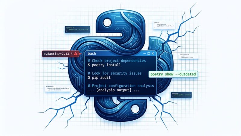 Python snake logo with terminal commands showing uv package manager UX gaps and command comparisons