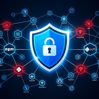 Security shield protecting open source dependencies from supply chain attacks