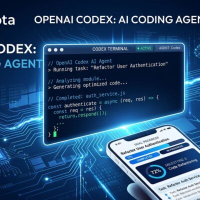 OpenAI Codex app showing Appshots macOS feature and Goal Mode agentic coding interface