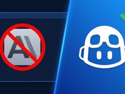 Split-screen showing Claude Code being replaced by GitHub Copilot CLI at Microsoft