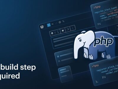 WordPress 7.0 Armstrong PHP-only Gutenberg block development - no JavaScript required