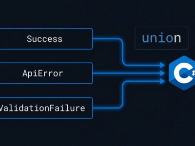 C# union types diagram showing discriminated unions in .NET 11 Preview 4