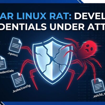 Quasar Linux RAT QLNX targeting developer credential dotfiles in a supply chain attack - ByteIota