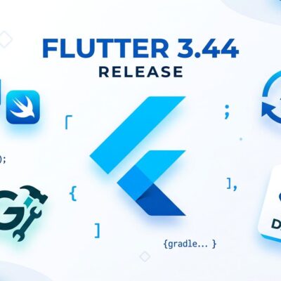 Flutter 3.44 release featuring agentic hot reload via Dart MCP server and Swift Package Manager as the new default for iOS and macOS
