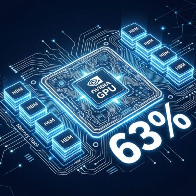 HBM memory accounts for 63% of AI chip component costs in 2026 - Epoch AI data visualization