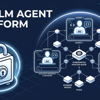 LiteLLM Agent Platform architecture showing Kubernetes sandboxes and vault proxy for AI coding agents